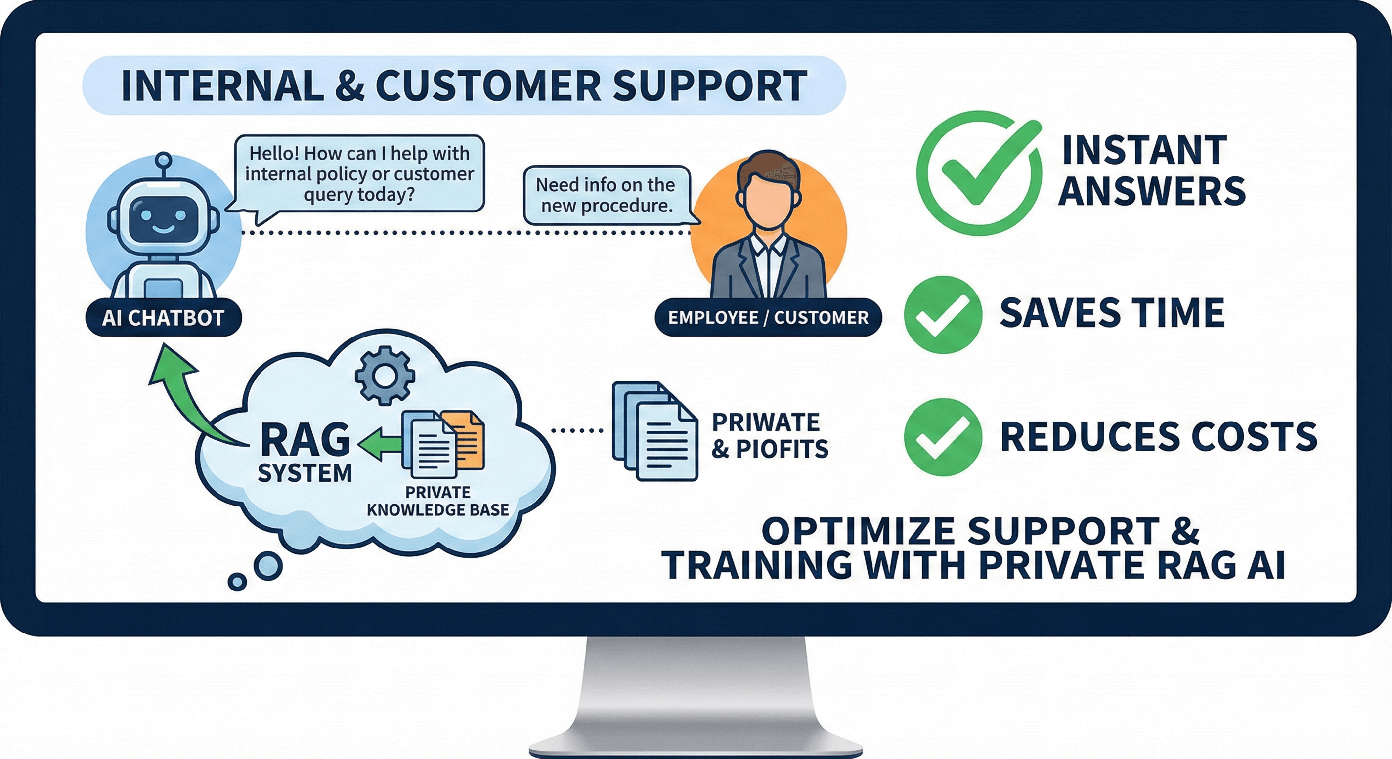 How to Build a Private AI Chatbot for Your Company’s Knowledge Base